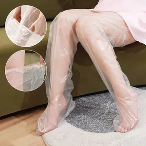 10/20pcs Transparent Foot Covers, PP Socks For Moisturizing Feet, Feet Care Products, Soft And Comfortable, Foot Membrane At Home Daily Foot Care for Women, Moisturizing Foot Mask