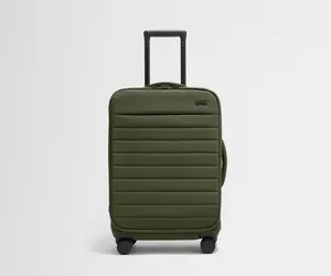 Softside Bigger Carry-On in Olive Green