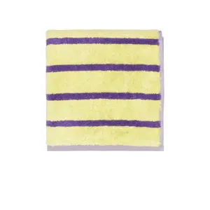 Dusen Dusen Bird Stripe Hand Towel in Goldfinch