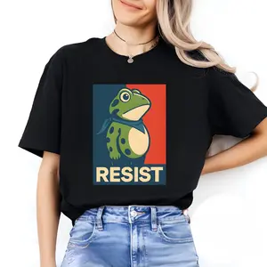 Portland Frog Protest Sweatshirt, Anti ICE Shirt, Anti Fascism Hoodie, Vintage Activist Sweater, Resistance Hoodie, Fuck ICE Shirt, Political Tee