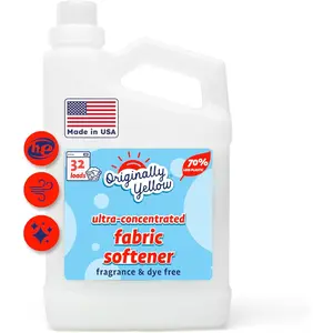 Softener| Fragrance & Dye-Free Laundry Softener Helps Remove Static & Wrinkles|-Concentrated Liquid Softener| 32 Oz