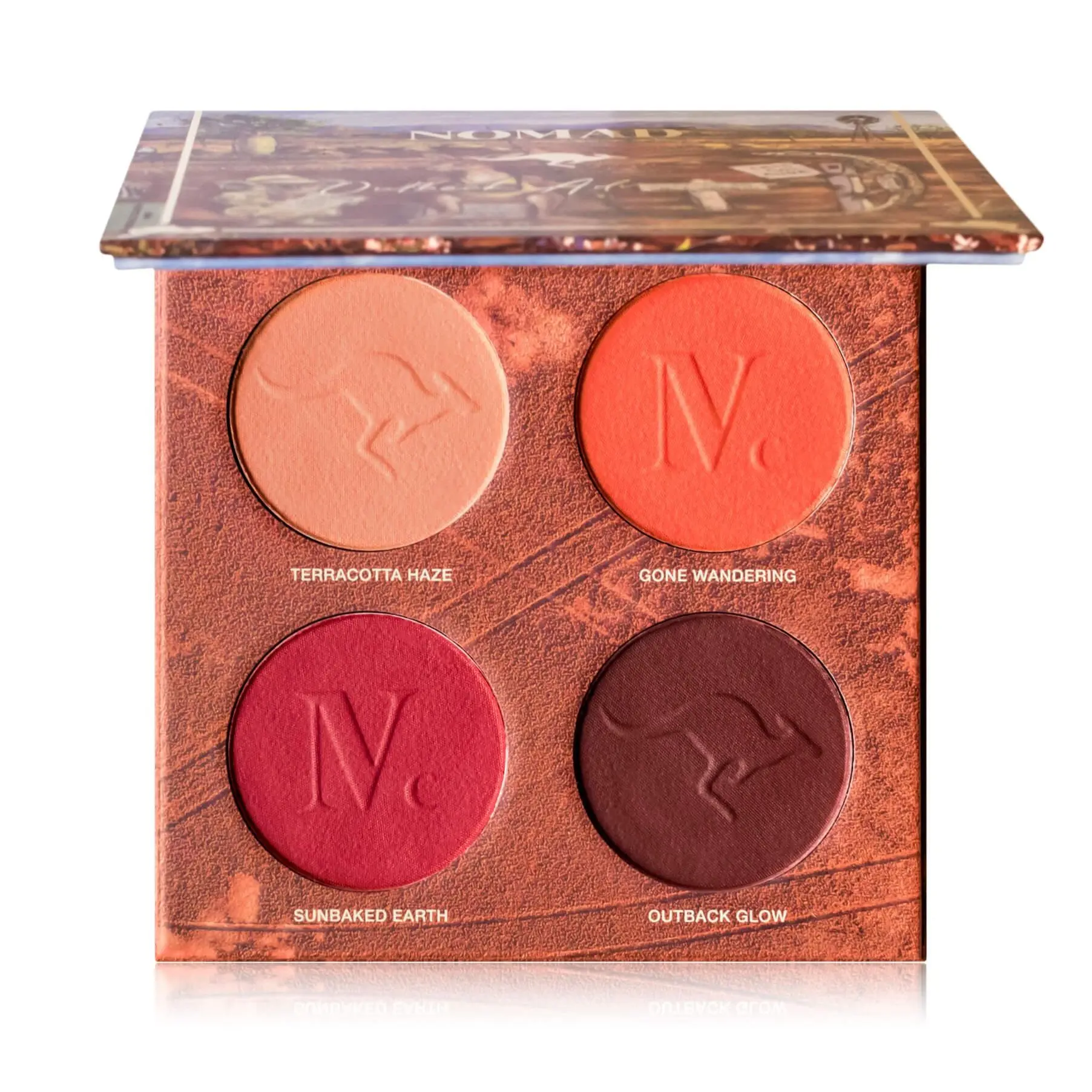 Outback Adventure Cream Blush Palette - Sunbaked Earth - 4 Pigmented Shades