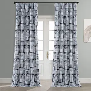 Half Price Drapes Hashtag Abstract Room Darkening Curtain
