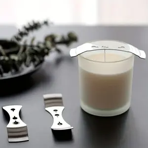 Three Hole Candle Core Holder, Candle Accessories, Candle Wick Holder