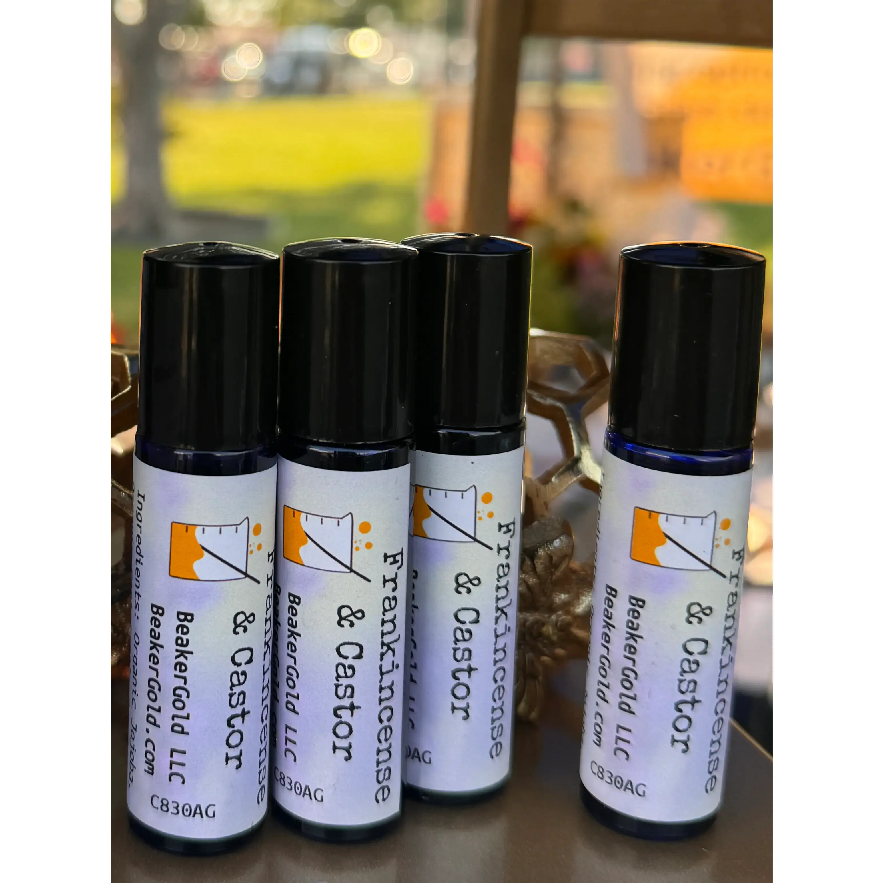 Frankincense & Castor Roller