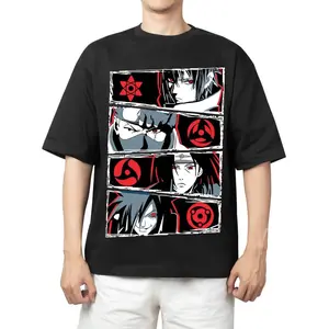 Anime Manga Shirt Naruto Sharingan T-shirt