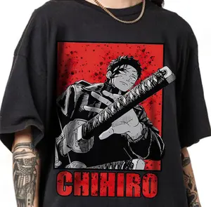 Graphic Anime Tee, Anime T-shirt, Unisex T-shirt, Manga Anime Shirt, Special T-shirt Chihiro Kagura Bachi Color 2