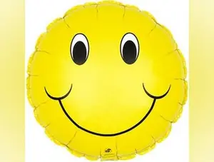 Smiley Two Sided Smiley Face Balloon
