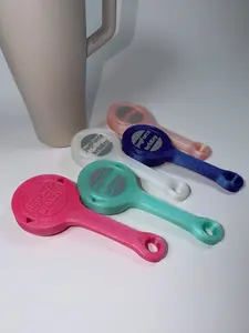 brüKey by jugForce - Era Tumbler Lid Opener 3D Printed for All Sizes with Display Hole for Easy Access and Storage
