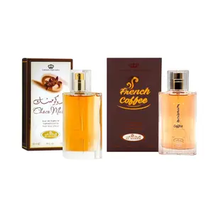 Bundle of Al rehab choco musk and French coffee 50 ml perfume (2 Pack) Bundle of Al rehab choco musk and French coffee 50 ml perfume (2 Pack)