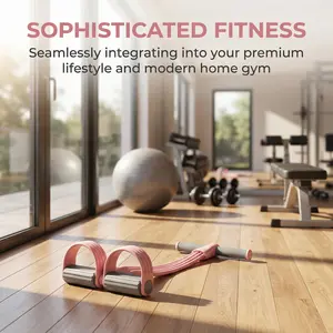 Multifunction 6-Tube Pedal Resistance Band, Natural Latex Yoga Pull Rope, Home Gym Equipment for Arm, Leg & Back Strength Training, Full Body Stretching & Core Toning.