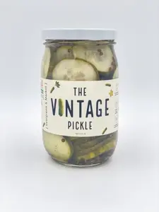 Classic Vintage Pickles - Delicious Crunchy Flavor