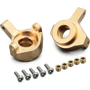 Brass Steering Knuckles RC Counterweight for 1/24 RC Crawler Car Upgrades Parts Axial SCX24