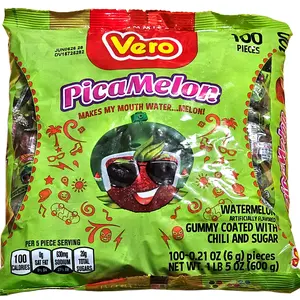 Vero PicaMelon 100 pcs Watermelon Chili Gummies