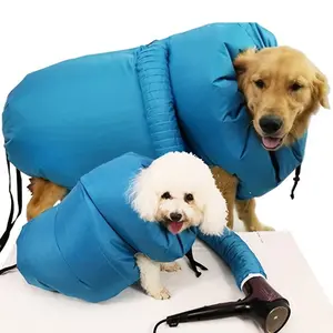 Pet Dog Poodle Hair Dryer Bag, Home Bathing Quick-Dry Bag, Cat Bathing Drying Bag, All-Season Use, 1 Piece Pet Grooming Accessory