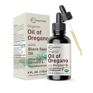 Micro Ingredients Oil of Oregano with Black Seed Oil, 4 fl oz, 2-in-1 Dropper Micro Ingredients Oil of Oregano with Black Seed Oil, 4 fl oz, 2-in-1 Dropper