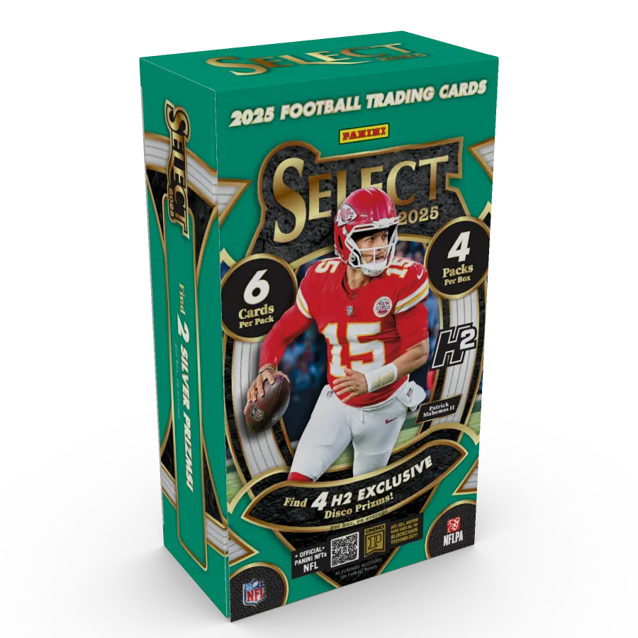 (Personal) 2025 Panini Select Football H2 Box (Disco parallels)