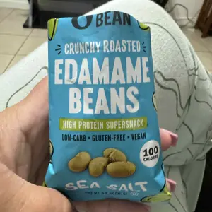 The Only Bean - Crunchy Roasted Edamame Beans (Variety Pack) - High Protein, Healthy Snacks, Low Carb, High Fiber, Gluten-Free & Vegan (0.9oz) (24 Pack)