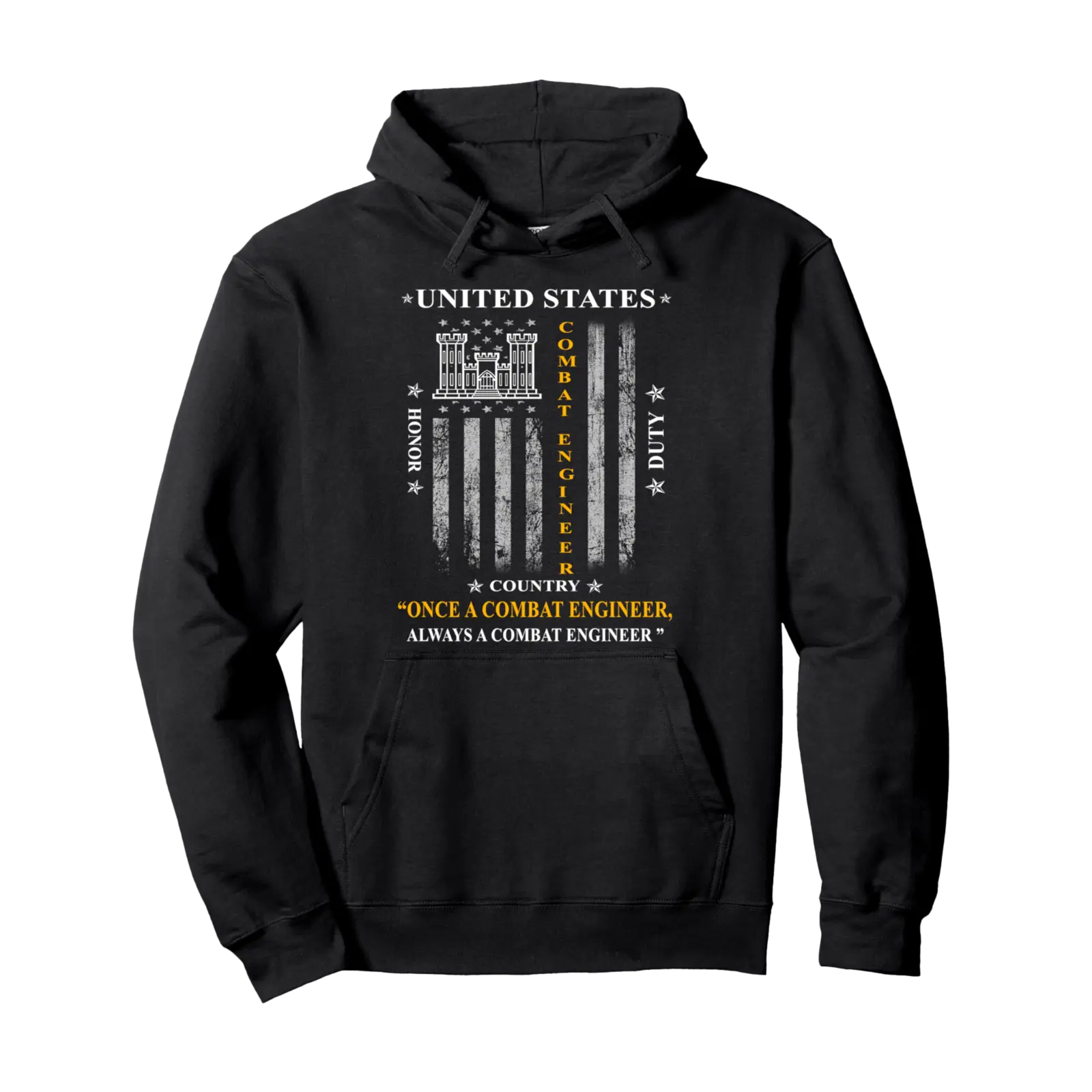 Combat Engineer Hoodie Once a Combat Engineer , Always Pullover Hoodie - Cristiname Shop Cb07h8yxtd5