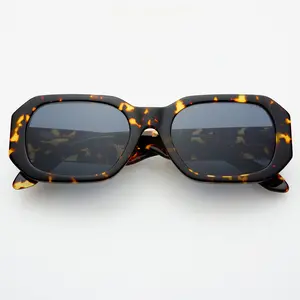 FREYRS Eyewear Onyx Rectangular Womens Acetate Sunglasses