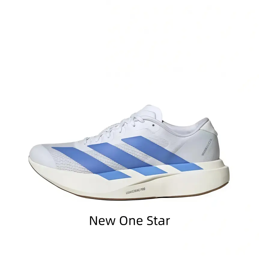 Ultra Light Cool Tone Road Running Sneakers Quick Dry Breathable Mesh Large Soft Blue Side Graphics Shock Absorb Foam Midsole Anti Slip Competition Gym Shoes For Men Women