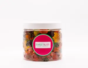 Large Gourmet Jelly Fruit Candy Mix Jar