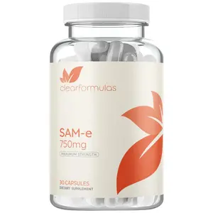 Bioactive SAM-e 750mg - High Strength SAM-e Supplement with Biologically Active S,S Form for Joint Liver and Mood Support - Vegan Non-GMO Preservative Free - Made in The US