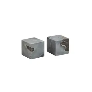 Marble Cube Salt Pepper Sets (various colors)