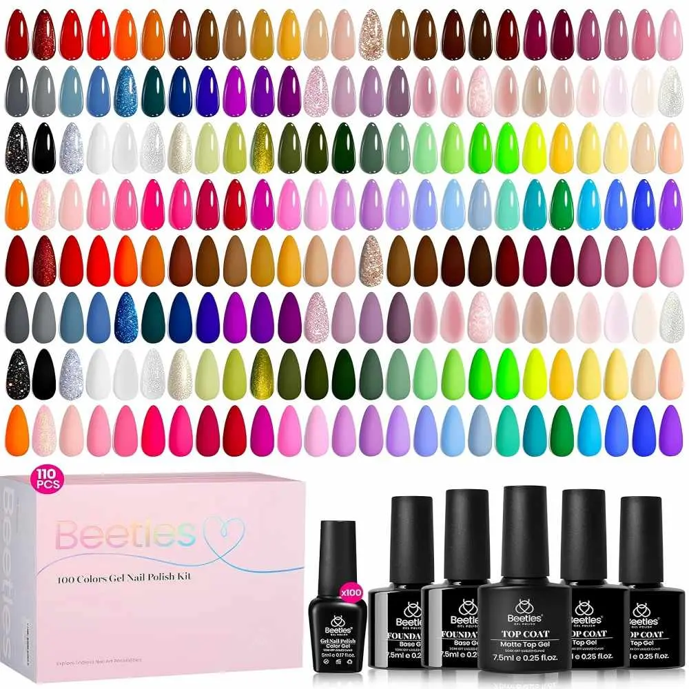 100 Colors Gel Nail Polish-C