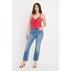 DOLLY JOLEANS PETITE STRAIGHT JEANS | INDIGO1194
