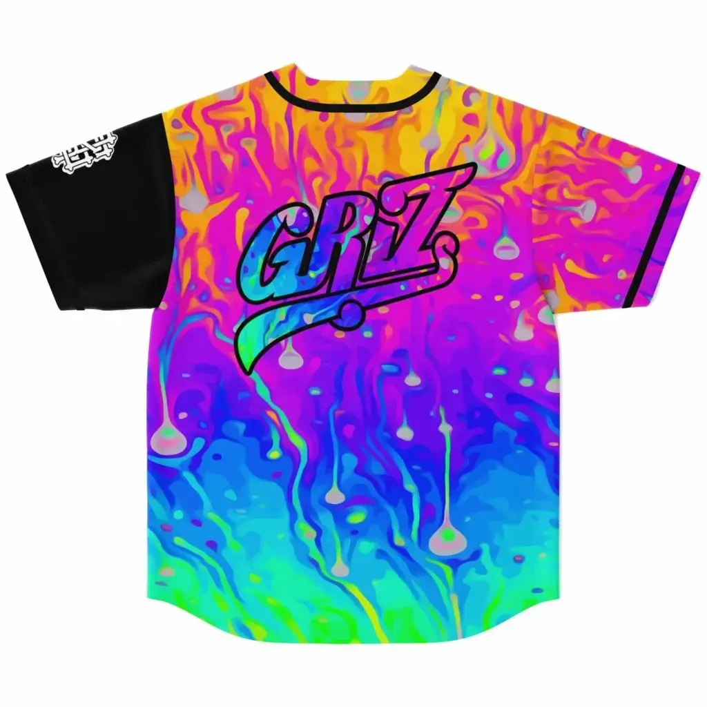 GRIZ Rainbow Brain Baseball Jersey