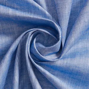 Mabuya-Blue Alpine Fabric| Poly-Cotton, 60"Wide—Sold by the Yard