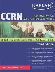 USED-Kaplan CCRN: Certification for Adult Critical Care Nurses by Kaplan (Paperback)