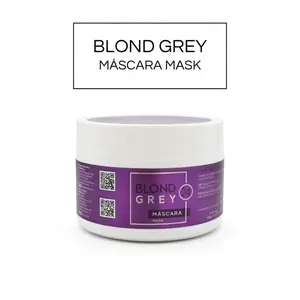 Blond Grey Hair Mask