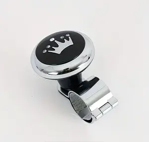 Crown Car Steering Steering Wheel Spinner Knob