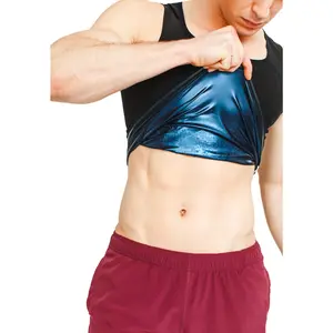Sweat Shaper Men's Athletic Sauna Tank Top for Workouts, Fitness, Gym