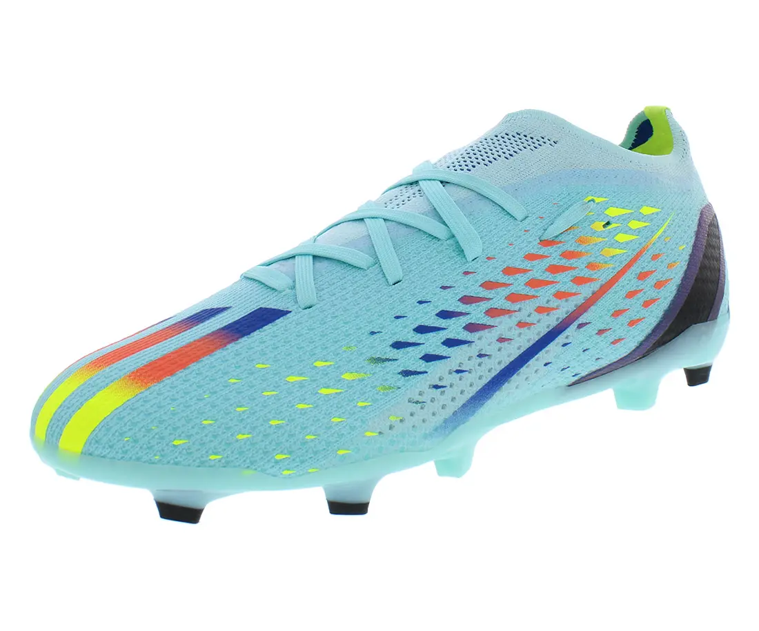 Adidas X Speedportal.2 Firm Ground Shoes, Unisex Lace-up Soccer Cleats for Football, High-Performance Sports Footwear, All Seasons