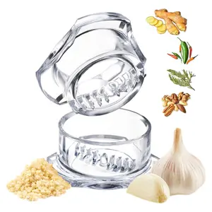 Garlic Twister also for Herb, Nuts Peeling & More 1 Count Twisting Garlic Mincer | Fruit Kitchen Utensils
