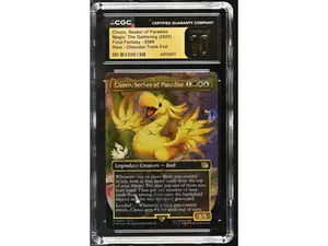 2025 Magic: The Gathering # Choco Seeker of Paradise Chocobo Track Foil CGC 10