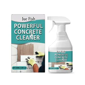 Jue-Fish Cement Stain Cleaner Dissolves Wall Tile Cement Ash Concrete Cleaning Cleaner