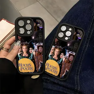 Hocus Pocus Movie Themed Halloween Phone Case for Witches Compatible with iPhone 11/12/13/14/15/16 (Pro Max/Plus)