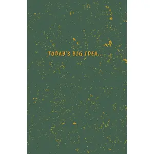 BIG Idea Journal – Daily Mental Health, Self-Care & Creative Writing Notebook for Adults, Teens & Kids | Mindfulness, Gratitude & Spiritual Growth Journal