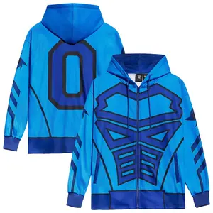 Penta Backlash 2025 Hoodie, Blue Wrestling Entrance Graphic Full Zip Jacket Stylish Streetwear Pullover Comfortable Casual Fan Outfit Gift Idea