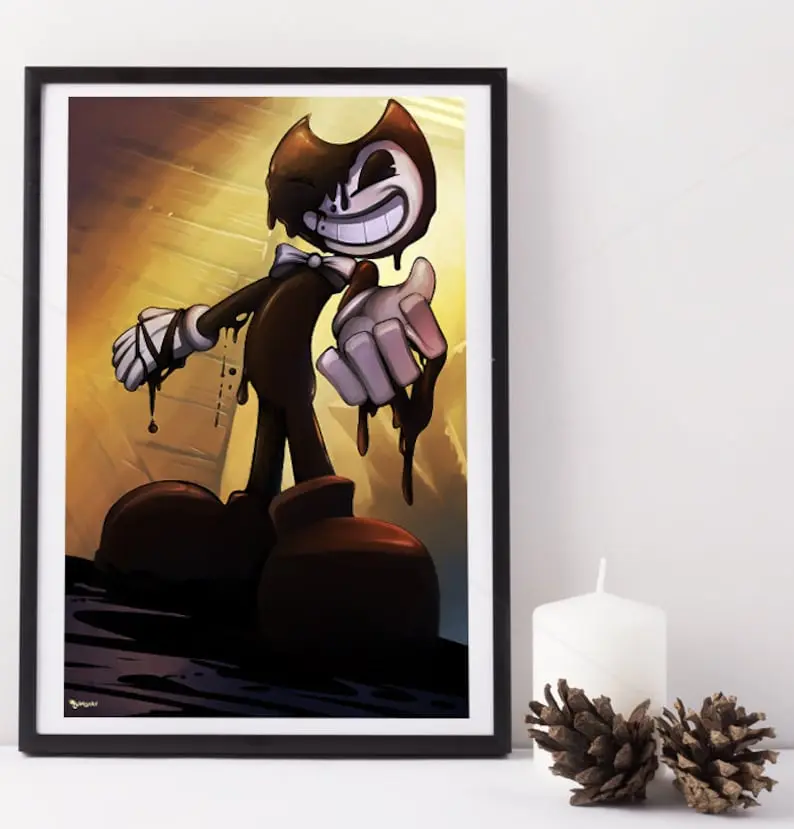 Bendy and the Ink Machine Poster Bendy and the Ink Machine Poster