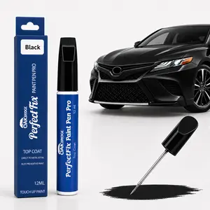 Gloss Rim Touch Up Paint, Wheel Scratch Repair Touch Up Paint Pen, Quickly Fix Rim Scratches, Curb Rashes and Surface Damage, Universal Color Rim Paint