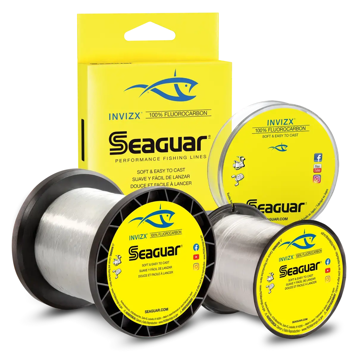 Seaguar InvizX 100% Fluorocarbon