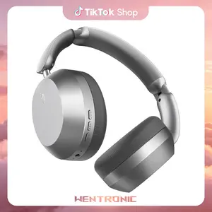 WENTRONIC Y04 Over-Ear Noise Cancelling ANC Wireless Bluetooth Headphones - Folding Audio Device with 48H Playtime, Hi-Fi Sound, Soft Ear Cushions, Compatible with Mobile, PC, Laptop for Travel, Work