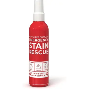 Emergency Stain Rescue Remover Spray – 4oz Laundry Stain Remover for Clothes, Upholstery Fabric, Carpet - Works on Most Blood, Grass, Coffee, Mud, Grease & Oil Household
