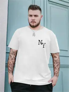 Men's  Teen Boys' NYC Streetwear T-Shirt - Red wit