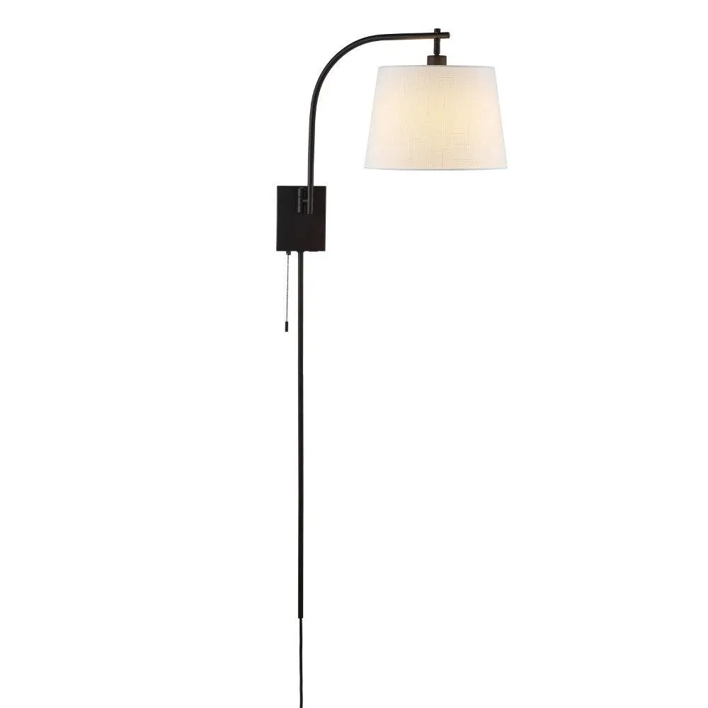 JONATHAN Y Lloyd Farmhouse Industrial Iron LED Pendant; for Living Room, Bedroom, Kitchen, Office